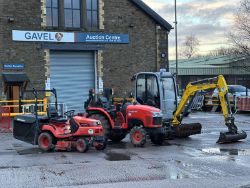 Unreserved Online Auction - 2no Kubota Tractors & Wacker Neuson Excavator
