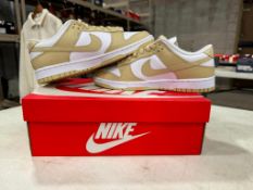 Nike Dunk Low Retro - White/Team Gold - White - White, Size 10 M