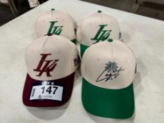 Lot of (4) Legit Kicks Hats