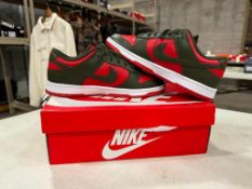 Nike Dunk Low Retro - Mystic Red/Cargo Khaki, Size 10.5 M