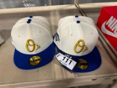 Lot of (5) New Era Baltimore Orioles Baseball Hats