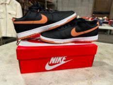 Nike Dunk Low Retro - Black/Amber Brown-Black-White, Size 11 M