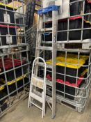 Lot of (1) 5-Step Ladder and (1) 2-Step Ladder