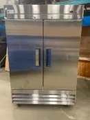 ANCASTER FOOD EQUIPMENT ND-CFD-2RR-E-HC STAINLESS STEEL SOLID DOUBLE DOOR COOLER