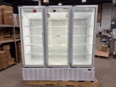 MASTER-BILT BMG-74 TRIPLE GLASS DOOR COOLER