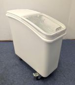 NEW 21 GALLON INGREDIENT BIN WITH SLIDING LID, OMCAN 80985
