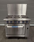IMPERIAL IR-6-E ELECTRIC 6-BURNER RANGE WITH STANDARD OVEN
