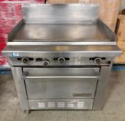 GARLAND H286-36G NATURAL GAS 36" GRIDDLE WITH OVEN