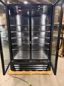 MASTER-BILT BMG-48-HGP DOUBLE GLASS DOOR COOLER