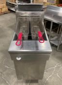 QUEST MV40/130 NATURAL GAS DEEP FRYER