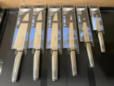 NEW RICHARDSON SHEFFIELD ASEAN 6-PIECE KNIFE SET INCLUDING:
