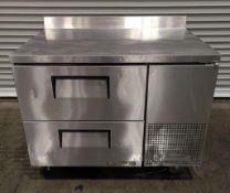 TRUE TWT-44D-2 44" TWO DRAWER WORKTOP COOLER
