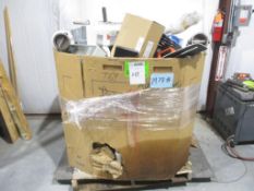 (1) CRATE OF MISC MRO, CABLES, SCRAP, LAMP, APROX WEIGHT 1978LB