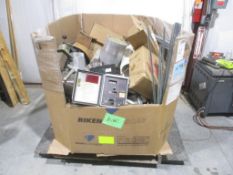 (1) CRATE OF MISC. MRO, SCRAP, APPROX WEIGHT 1294LB