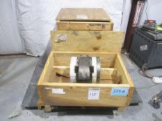 LOT OF 2 SPRINGS AND 1 BEARING, APPROX WEIGHT 889LB