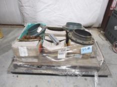 (1) LOT OF BOLTS AND FLANGES, APPROX WEIGHT 813LB
