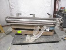 (1) SHAFT, (1) FLEXCO ROLLER LACER, APPROX WEIGHT 330LBS