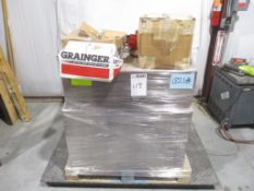 LOT OF 7 PIGEON HOLE CABINETS, NUTS AND BOLTS, APPROX WEIGHT 1821LB