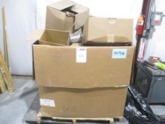 (1) CRATE OF MISC. MRO, BELTS, APPROX WEIGHT 1074LB