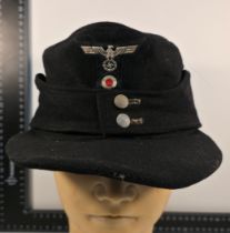 WW2 German Panzer Troops M43 Cap