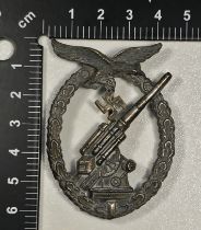 3rd Reich Luftwaffe Flakbzeichen Flak (Anti-Aircraft) Badge.