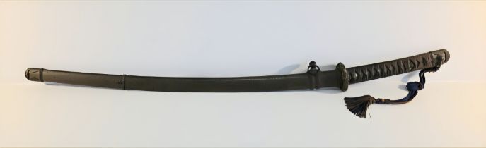 WW2 Japanese Katana Sword in Shingunto Mounts