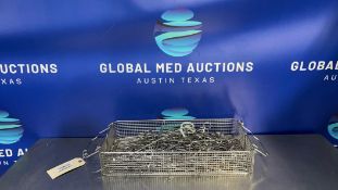 Mixed Surgical Instrument Basket