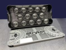 Stryker 6147-103 REV AC Acetabular Reamers (67-80) mm Set