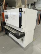 Homag Sandteq W-100 Optimat SWT124/RC advanced through feed belt sander