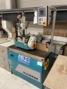 Martin T12 Spindle moulder with Martin touch screen control and Wegoma Variomatic 3N power feed