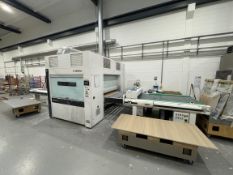 Homag Sprayteq S-100 Profi lacquering machine | Makor Rolley Conveyors & Durr Spray Pumps