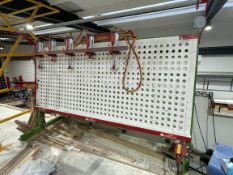 Lamont Vertical pneumatic RAM clamping bench Complete with: