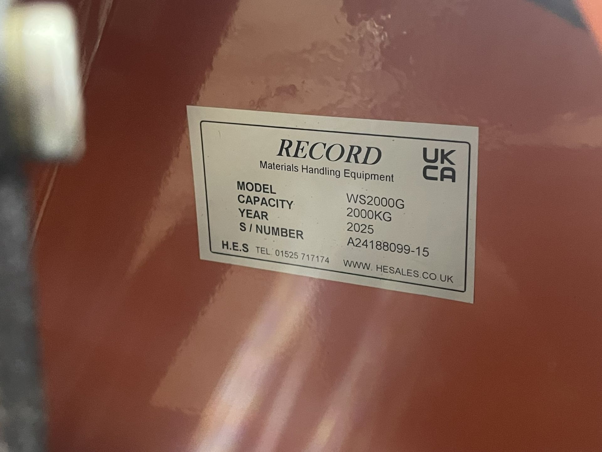 Record BF Manual Lift Pallet Truck - Image 5 of 5