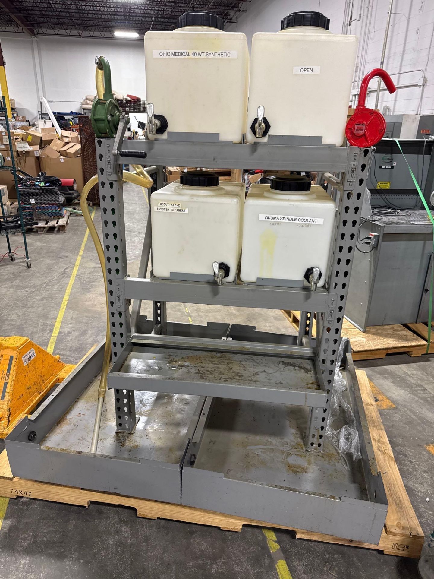 [TITLE] Industrial Fluid Storage Rack System, Pumps and Dispensers ...