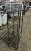 Bakery Trolley with 5 Racks - Racks Measure W580 x D350 mm each