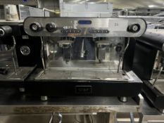 Star 2 Group Coffee Machine with 2 Steamers and Hot Water Dispenser - W650 x D510 x H500 mm