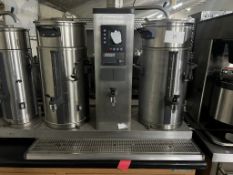 Bravillor Bonamat Coffee Brewing Machine complete with 2 x 10L Removable Coffee Urns - W910 x D525 m