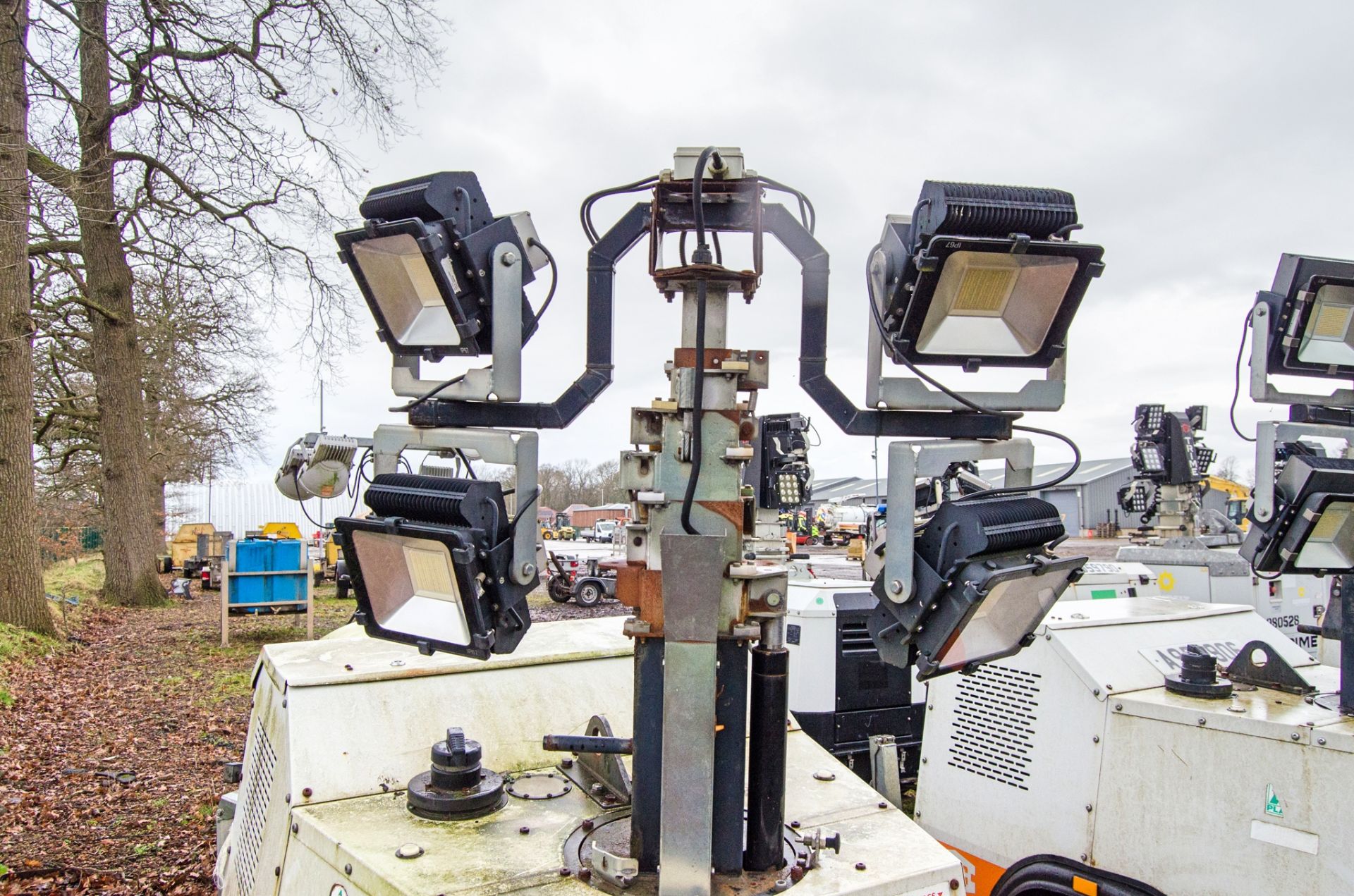 SMC TL-90K LED diesel driven LED fast tow lighting tower  Year: 2017  S/N: T901713805  Recorded - Image 7 of 9