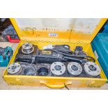 Rems Amigo E 110v pipe threader c/w 5 - dies and carry case AS12475