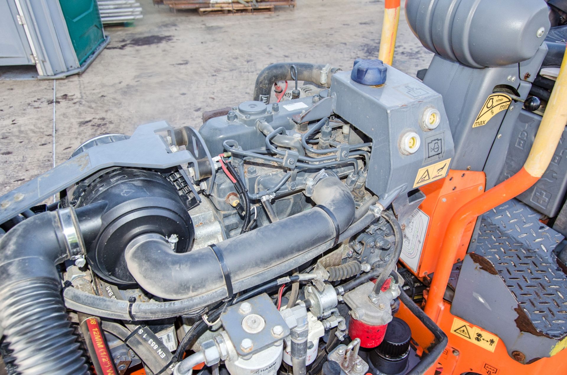 Hamm HD10C VV diesel driven double drum ride on roller Year: 2017 S/N: H1994823 Recorded Hours: - Image 17 of 19