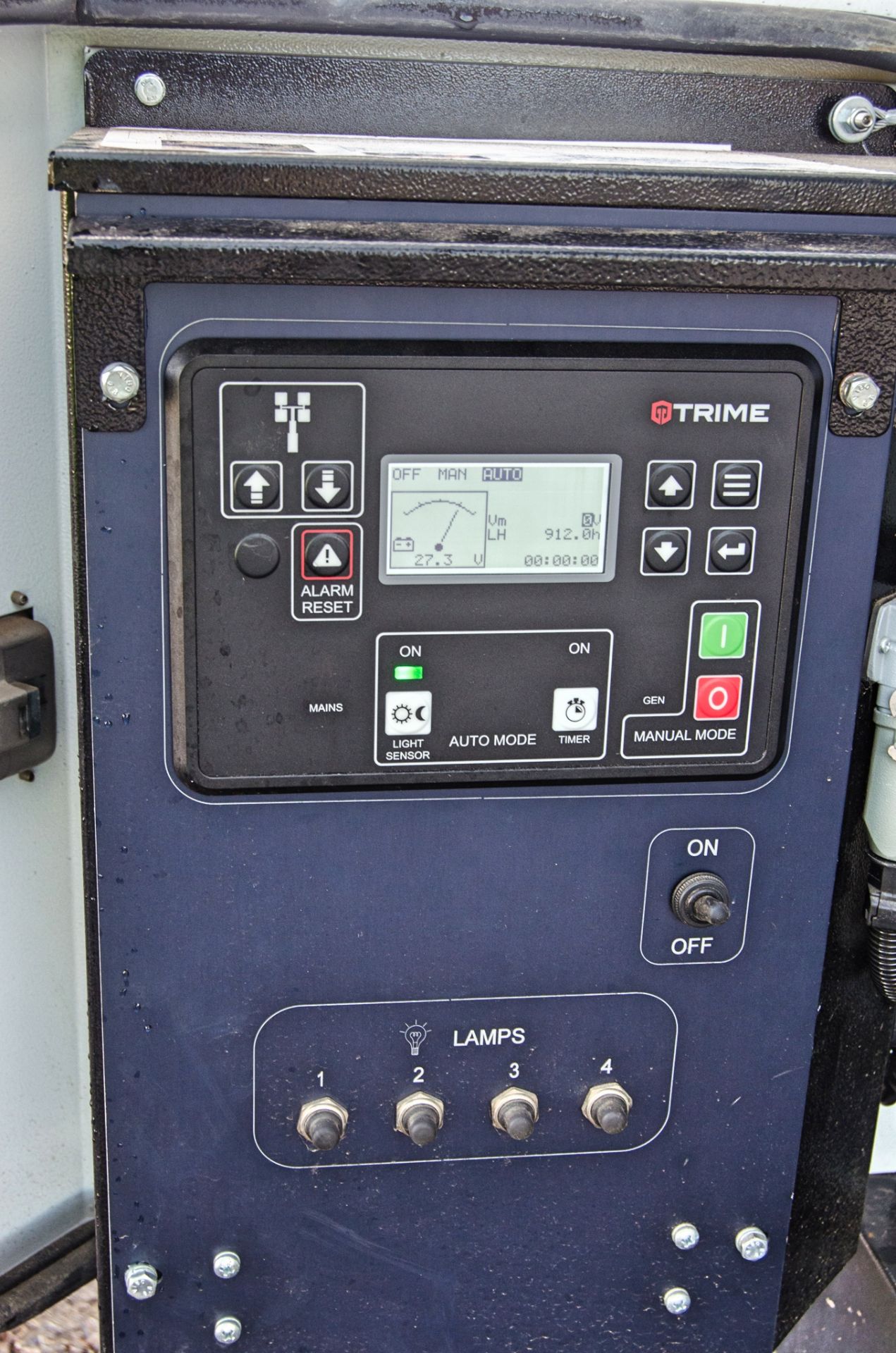 Trime X-Solar solar powered 4 head LED fast tow mobile lighting tower Year: 2022 S/N: 560220458 - Image 8 of 8