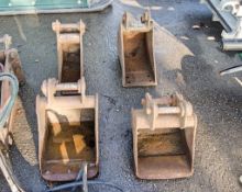 4 - mini digger buckets