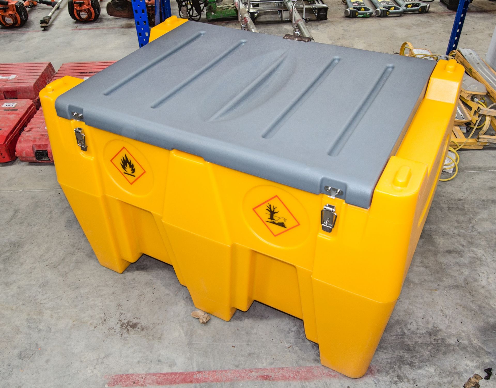 480 litre fuel bowser c/w 12v electric pump, delivery hose and nozzle ** New and unused **