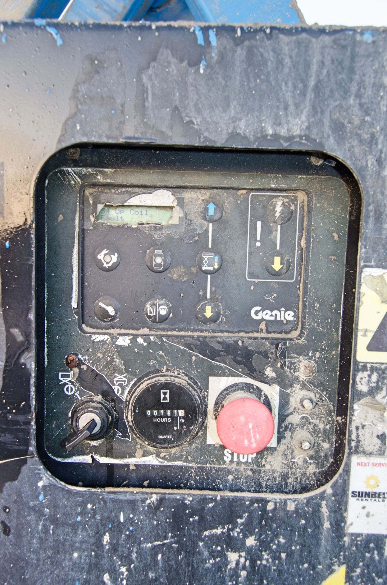 Genie GS3369 RT diesel driven scissor lift access platform Year: 2016 S/N: 16F8958 Recorded Hours: - Image 12 of 14