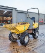 Wacker Neuson 1001 1 tonne hi-tip dumper Year: 2017 S/N: WNCD014TPAL00935 Recorded Hours: 1220