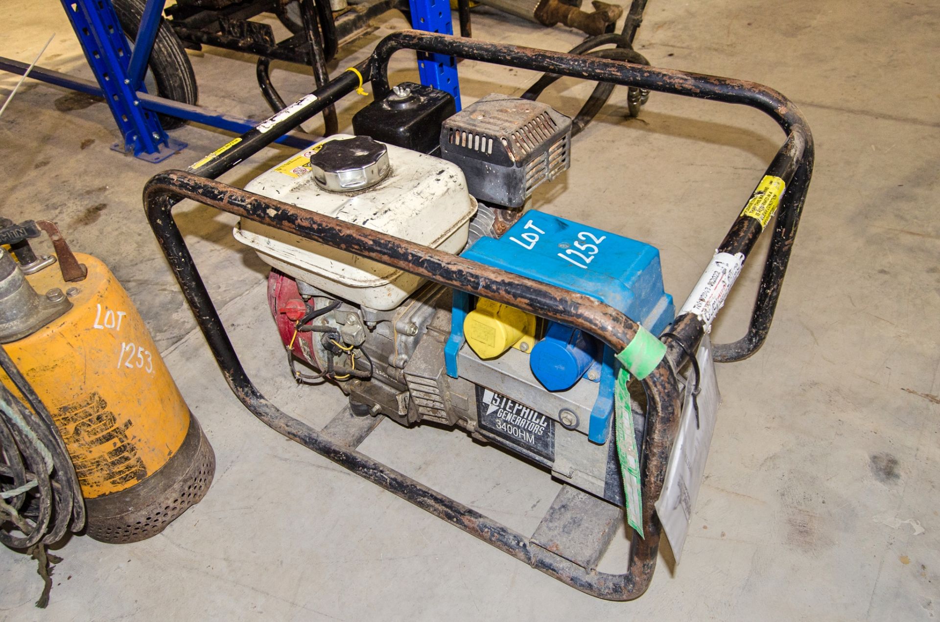 110v/240v 3 kva petrol driven generator