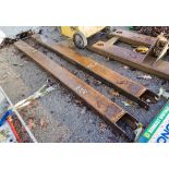 Pair of 6ft steel fork extensions A942773