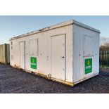 24ft x 9ft steel anti-vandal welfare site unit Comprising canteen area, office, toilet and generator