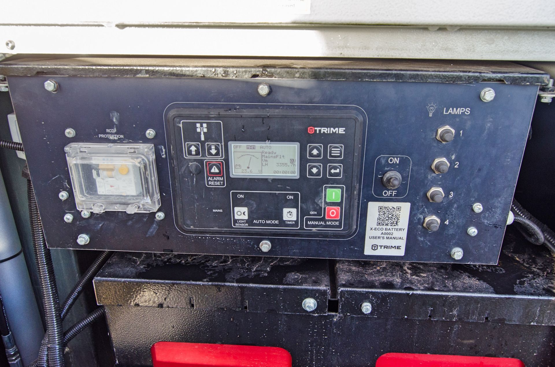 Trime X-ECO-battery electric 4 head LED fast tow mobile lighting tower Year: 2020 S/N: 650200017 - Image 8 of 9