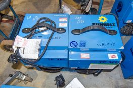 2 - El-Bjorn TF3EL 240v fan heaters A1107574/A1107475